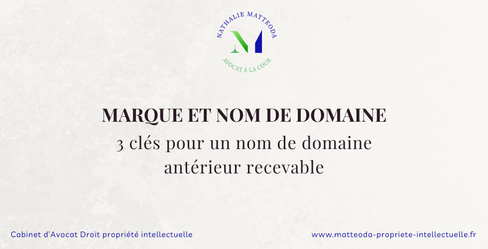 nom de domaine nathalie matteoda avocat droit des marques