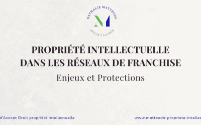 Propriété intellectuelle dans les réseaux de franchise : enjeux et protections