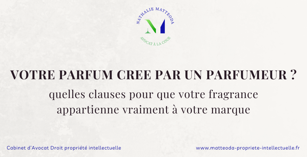 Clauses marques parfum - Nathalie Matteoda avocat