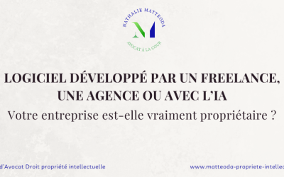 Logiciel développé par un freelance, une agence ou avec l’IA : votre entreprise est-elle vraiment propriétaire ?